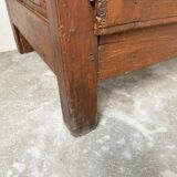 Jam cabinet, folk art furniture, oak, 19th century