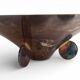 WMF Ikora sculptural Bauhaus bowl, silver-plated brass, by Paul Haustein, 1