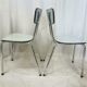 Set of 2 kitchen chairs formica