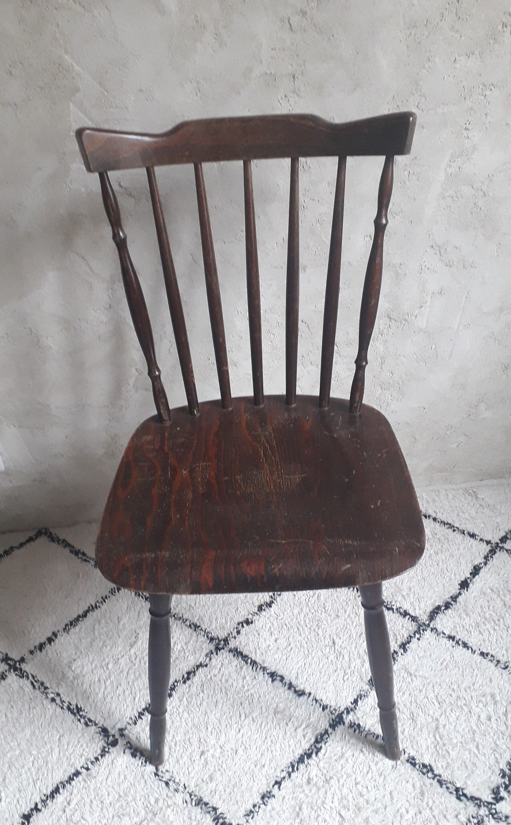Set de 4 chaises bistrot dépareillées