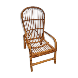 fauteuil rotin bambou