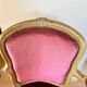 Pair of Louis XV style cabriolet armchairs