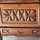 Small storage cabinet in carved oak – circa 1930