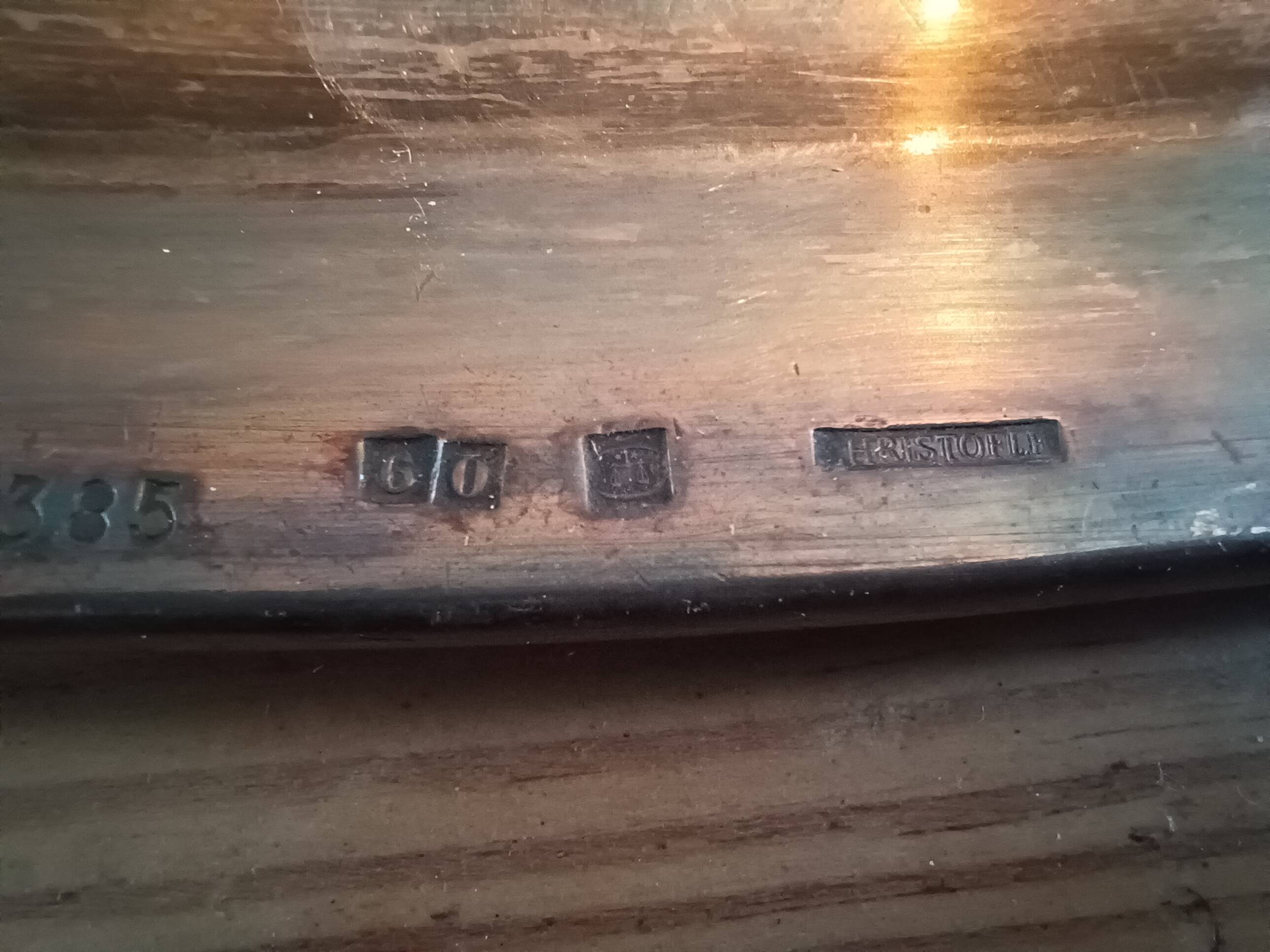 Christofle Silver Metal Dish