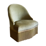 Toad velvet olive chair