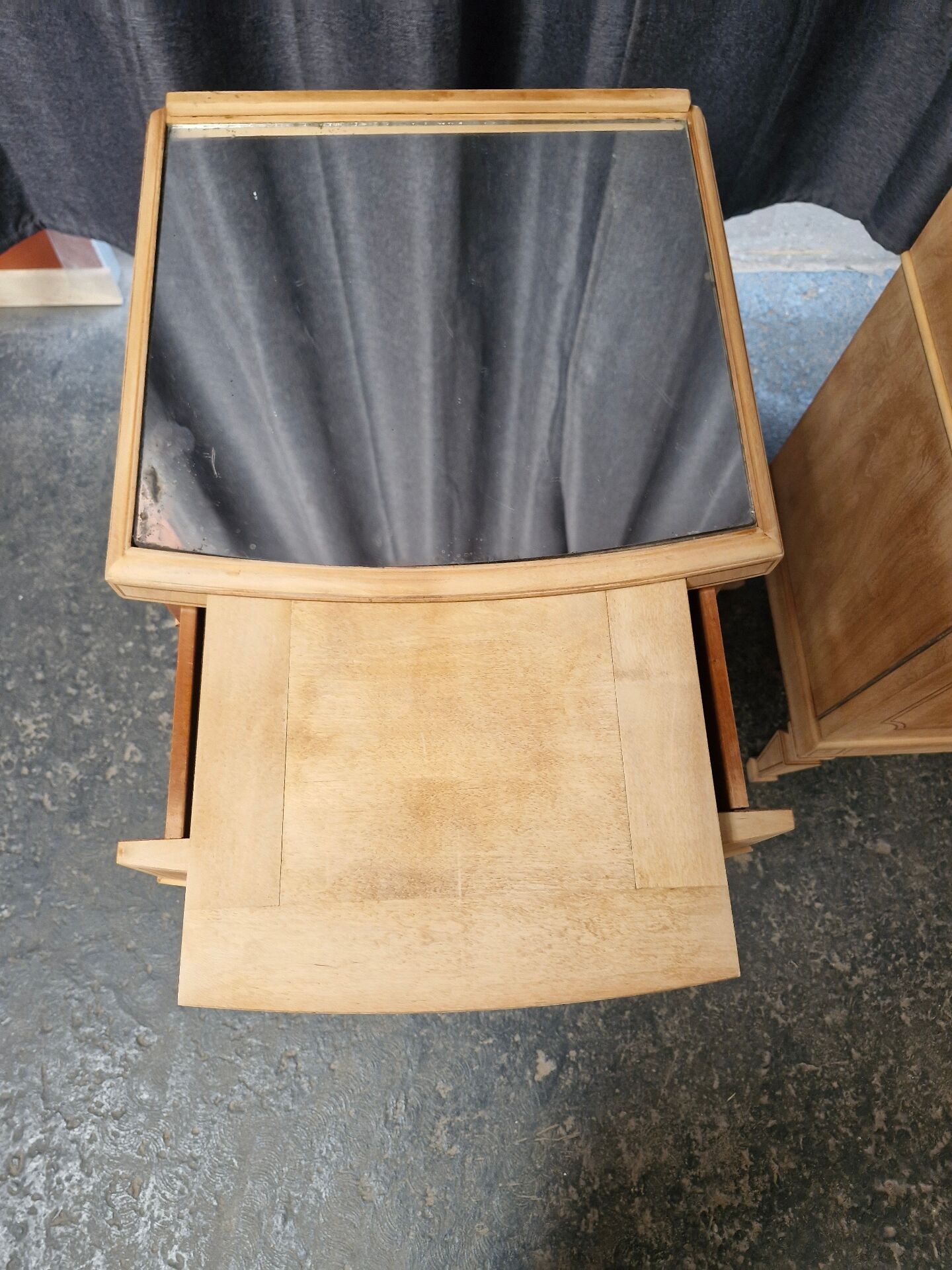 Wooden bedside tables