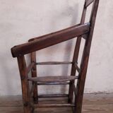 Old country folk art armchair