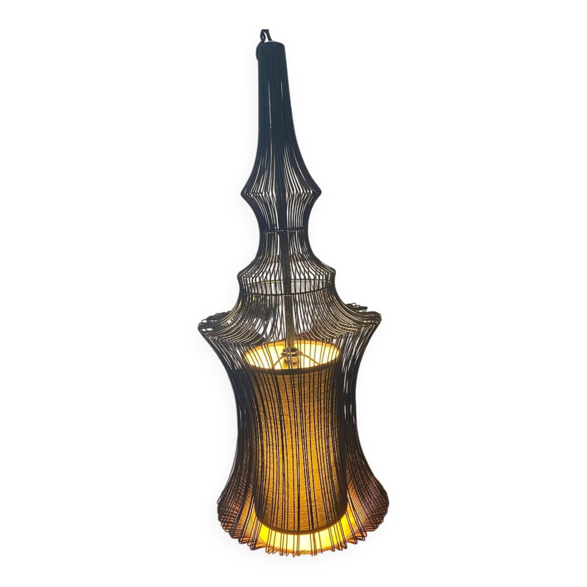 Suspension Forestier Tibet, noire