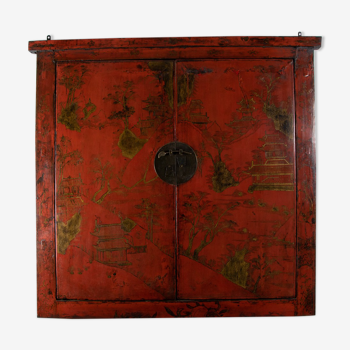 Chinese painted doors and framing