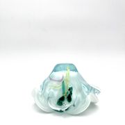 Coupe Studio Glass signée Lubomir Hora Verre Soufflé Polychrome 80s