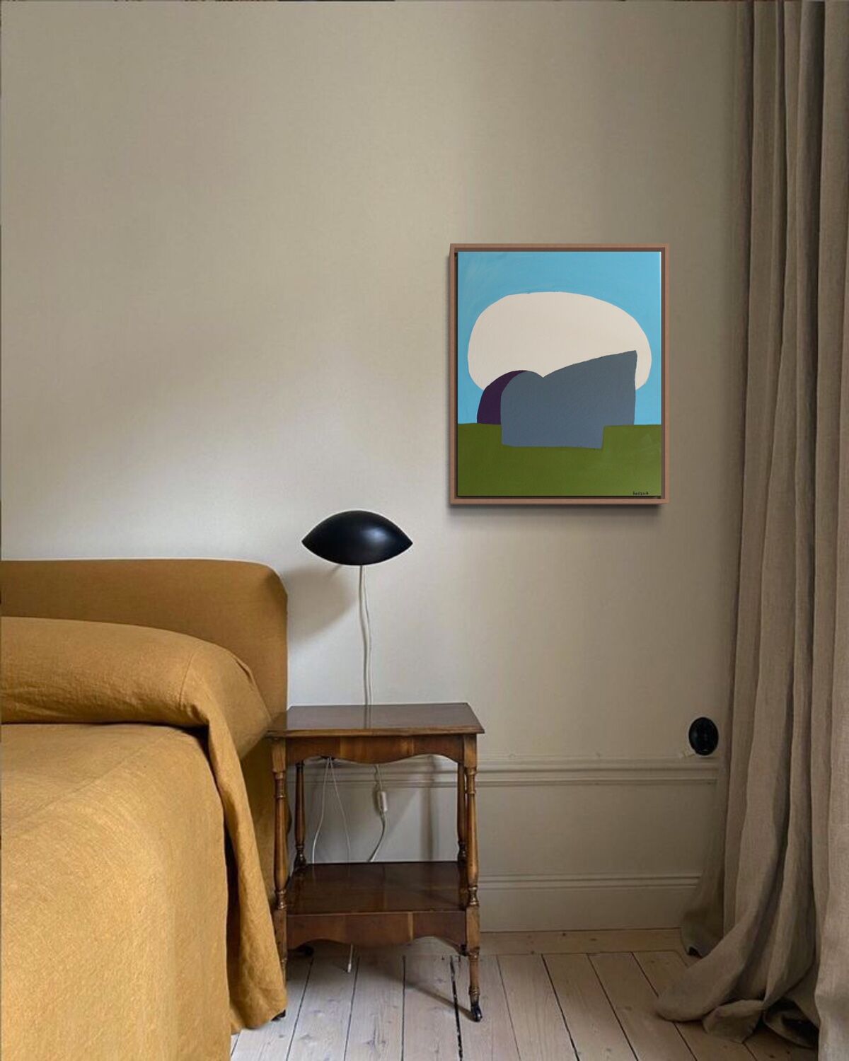 Original abstract painting 'vision of field'