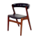 Chaise danoise vintage modèle 68 'Fire' par Anderstrup Møbelfabrik