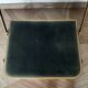 Lot de 4 chaises  pliantes - dossier et assise vert d'eau - structure métal doré -Chaisor