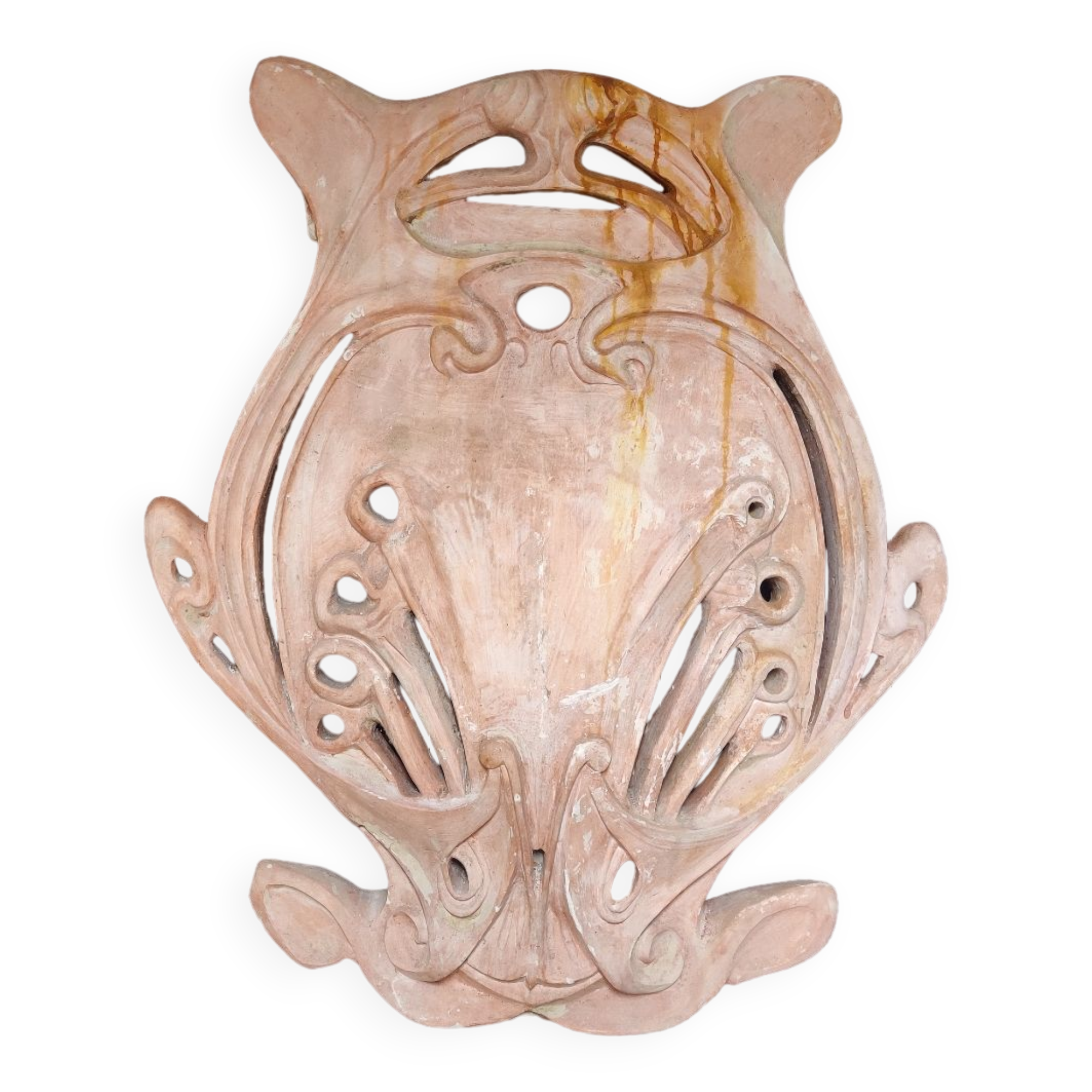 Hector Guimard Parisian metro medallion in fiber plaster