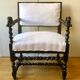 Louis XIII style arm chair