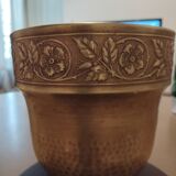 Cache pot en cuivre