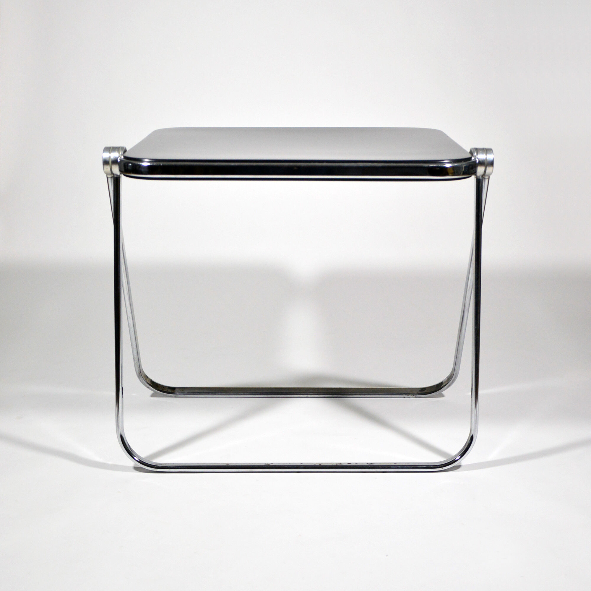 Black Platone Folding Writing Desk By Giancarlo Piretti For Anonima Castelli, 1970