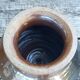 Vintage 1970s glazed stoneware vase