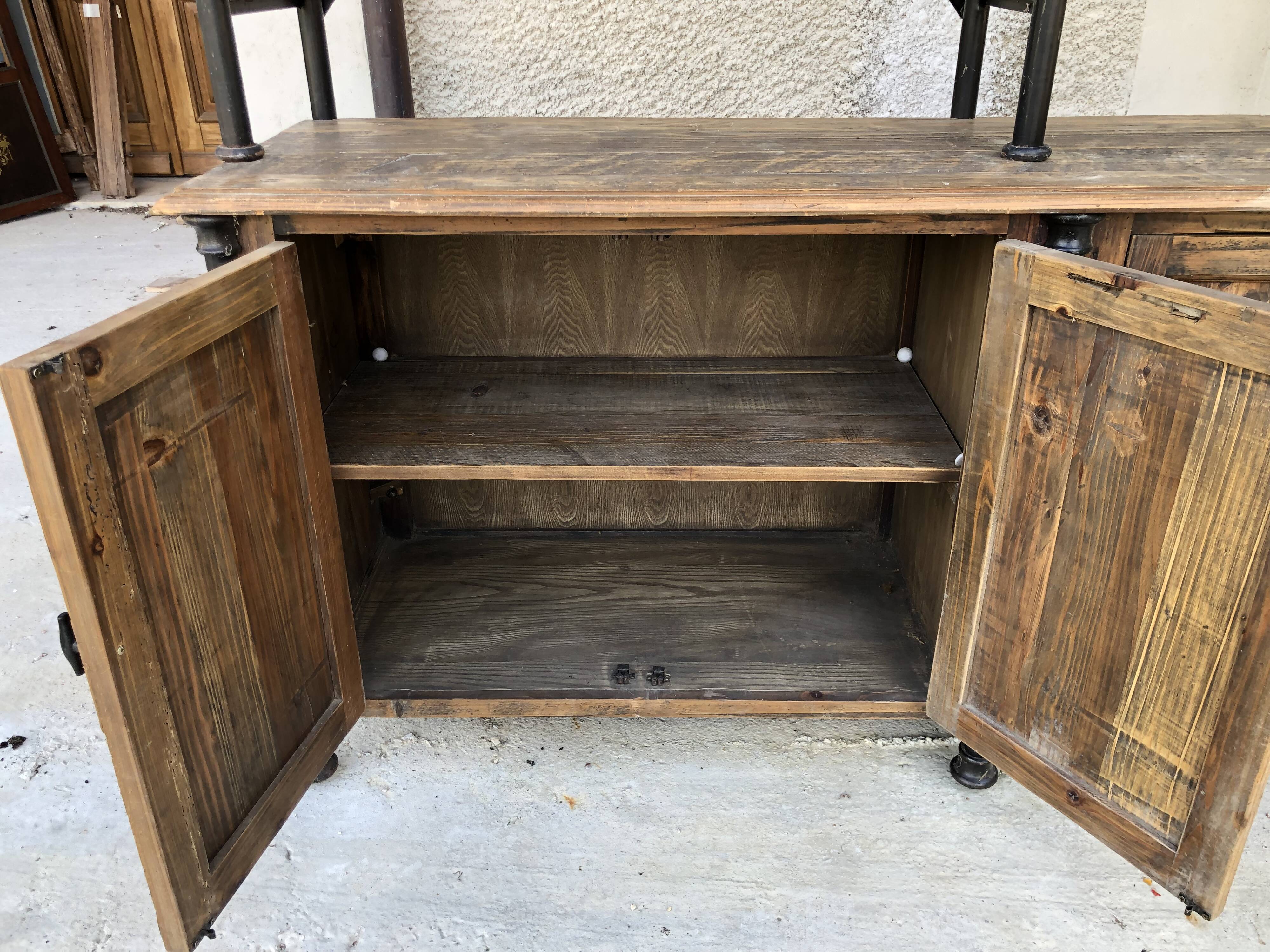 Furniture by trade large industrial buffet