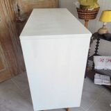 Vintage chest of drawers compass feet