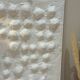 Tableau contemporain texturé relief 3D minimaliste - murmures blancs