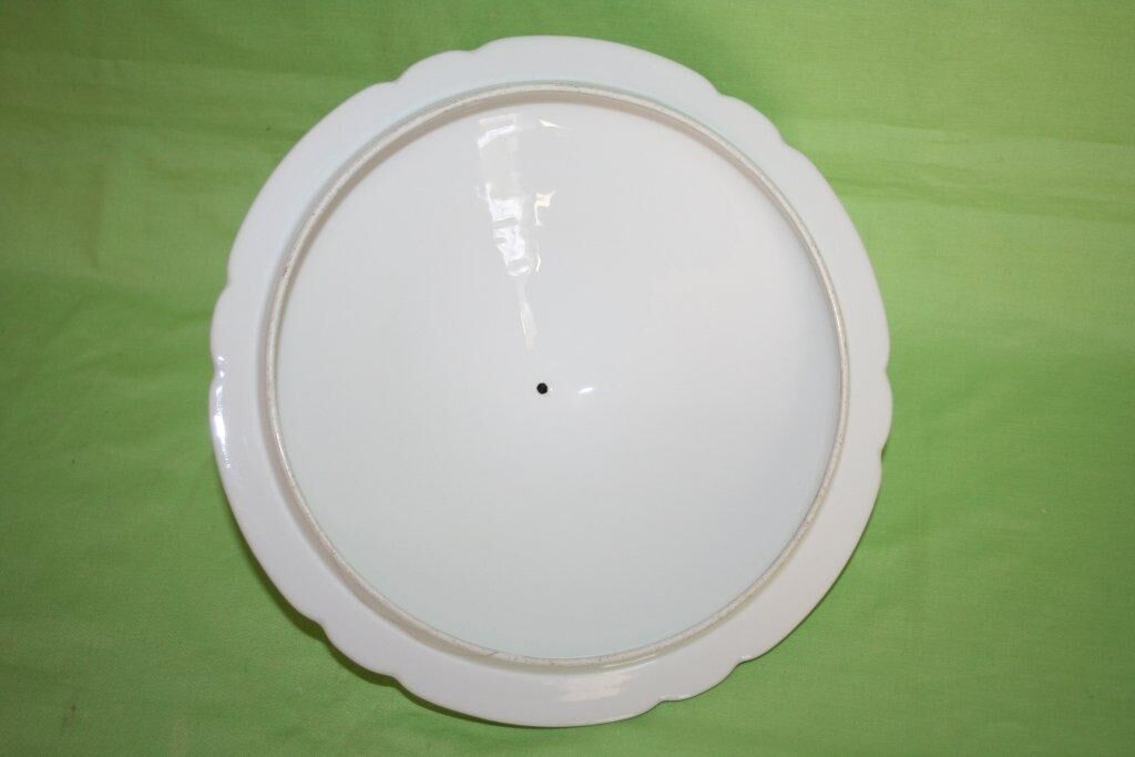 Large old 19 eme white porcelain tureen