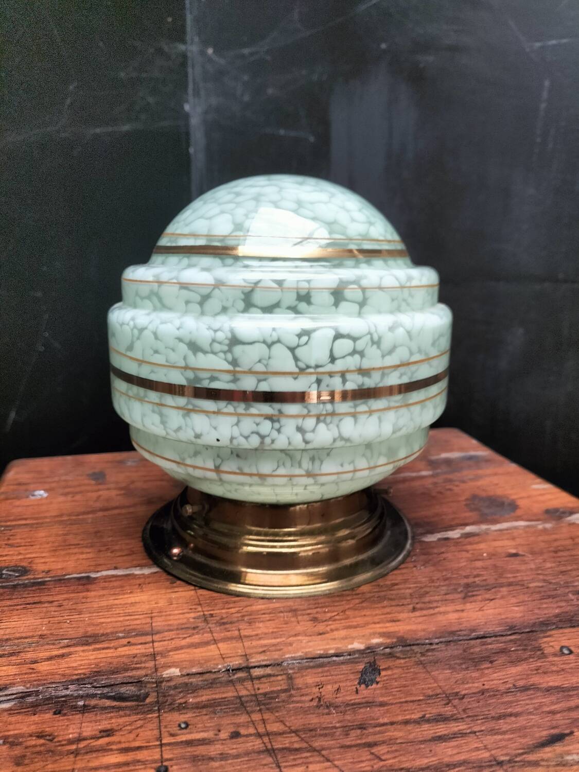 Clichy glass ceiling light