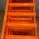 Range vintage orange bottles from the 70s