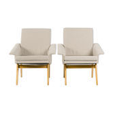 Set of 2 armchairs by Miroslav Navratil for Jitona, 1960s