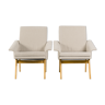 Set of 2 armchairs by Miroslav Navratil for Jitona, 1960s