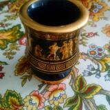 Vase Grèce main faite 24k or ST