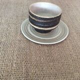 Set of stoneware dishes