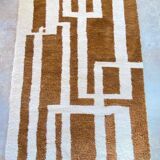 Traditional handwoven wool Berber rug size 1.5/2.5 m