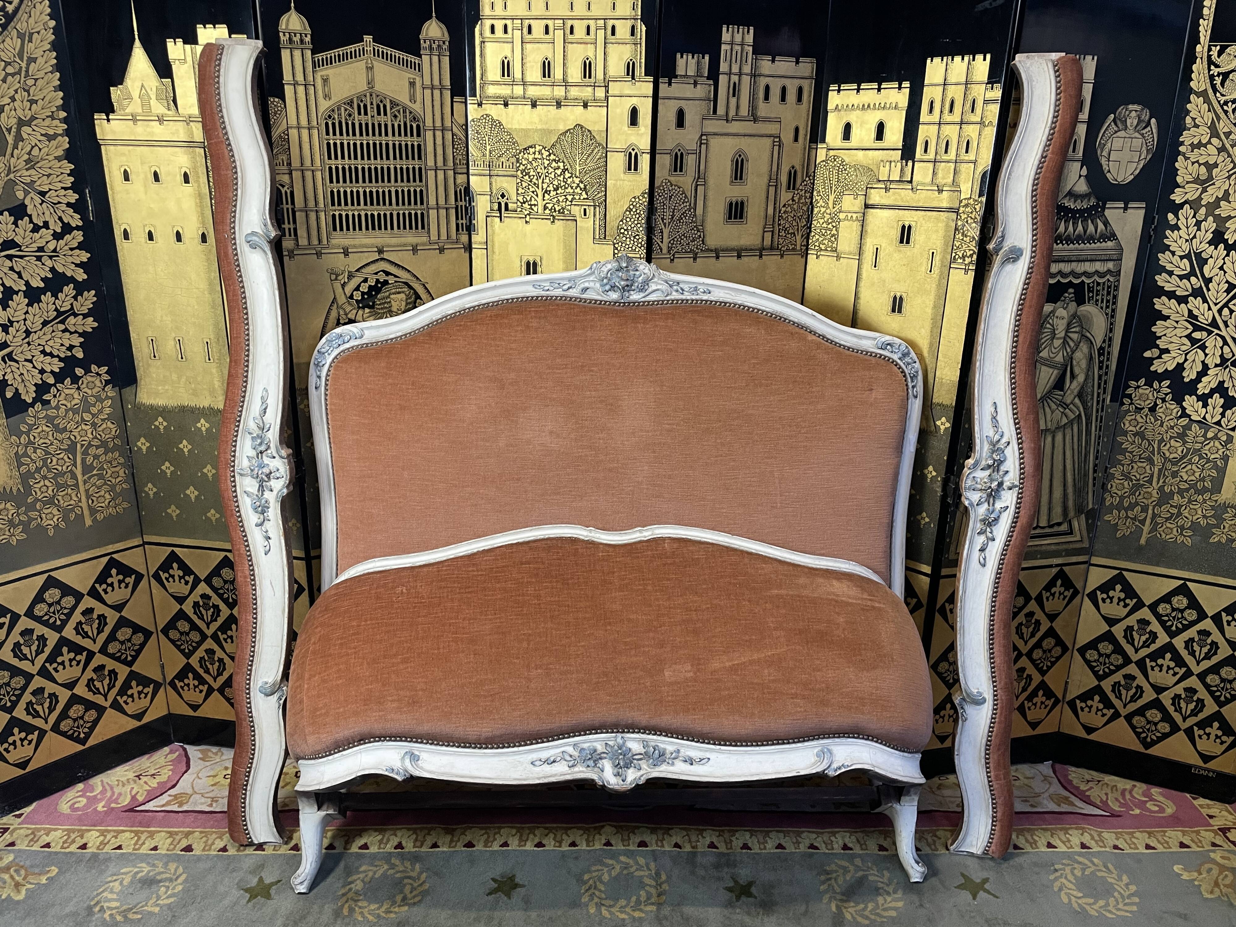 Louis XV style basket bed