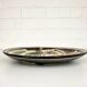 Large decorative ceramic plate, Ivy Lysdal for Kähler, Denmark, 1960s