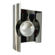 Vintage wall light, chrome metal, France, 1970.