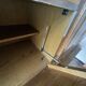 Vintage oak modular wall unit – 3 pieces with display cabinet