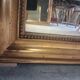 Louis Philippe mirror with pediment 154 x 98