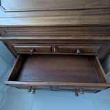 Solid wood secretary