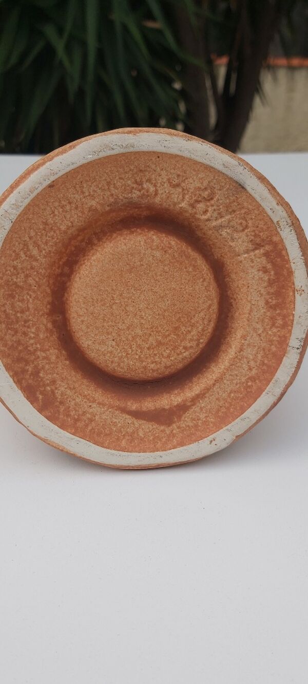 Photophore forme cheval céramique