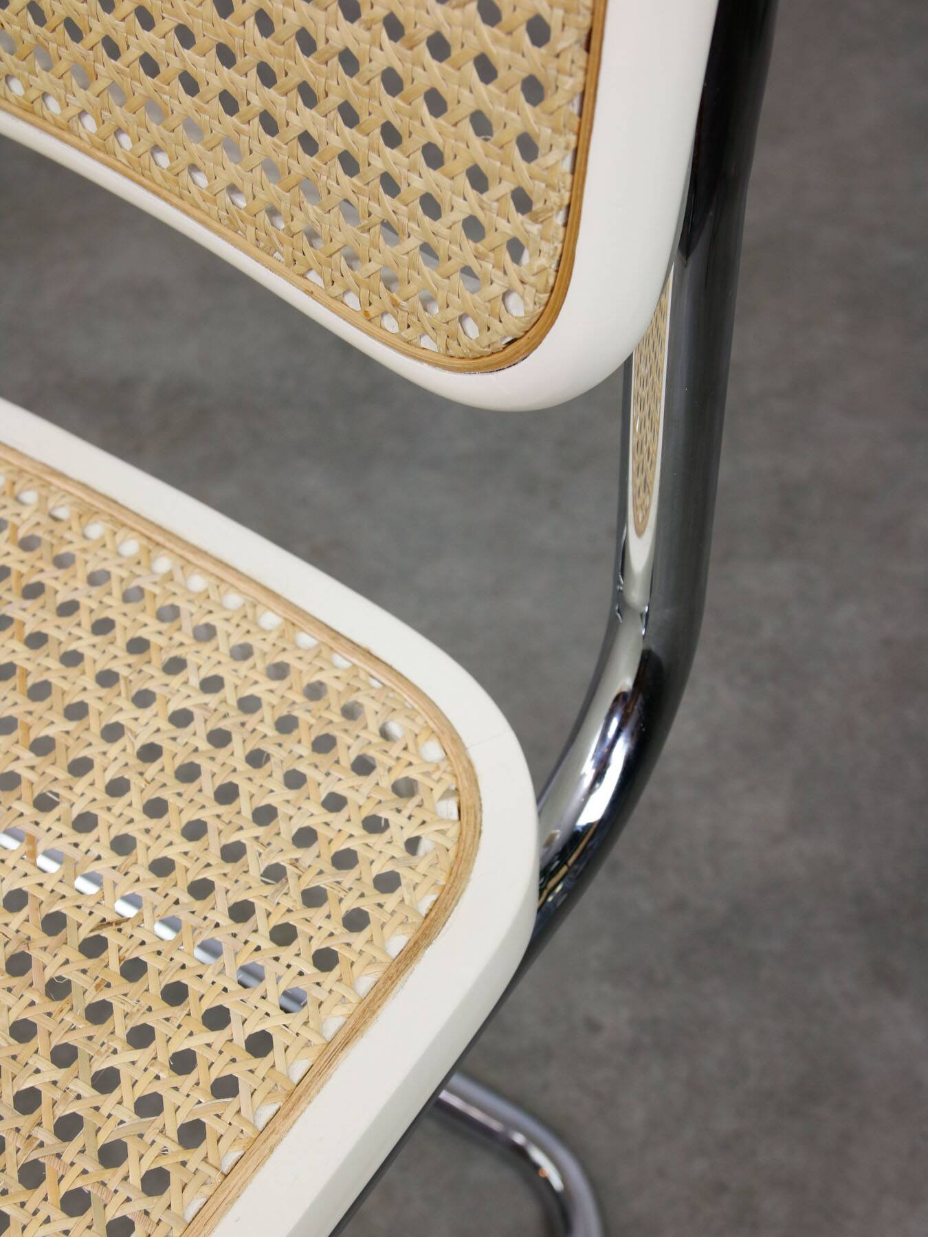 Vintage Cesca B32 chair by Marcel Breuer
