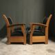 Paire de chaises longues hollandaises des années 1930