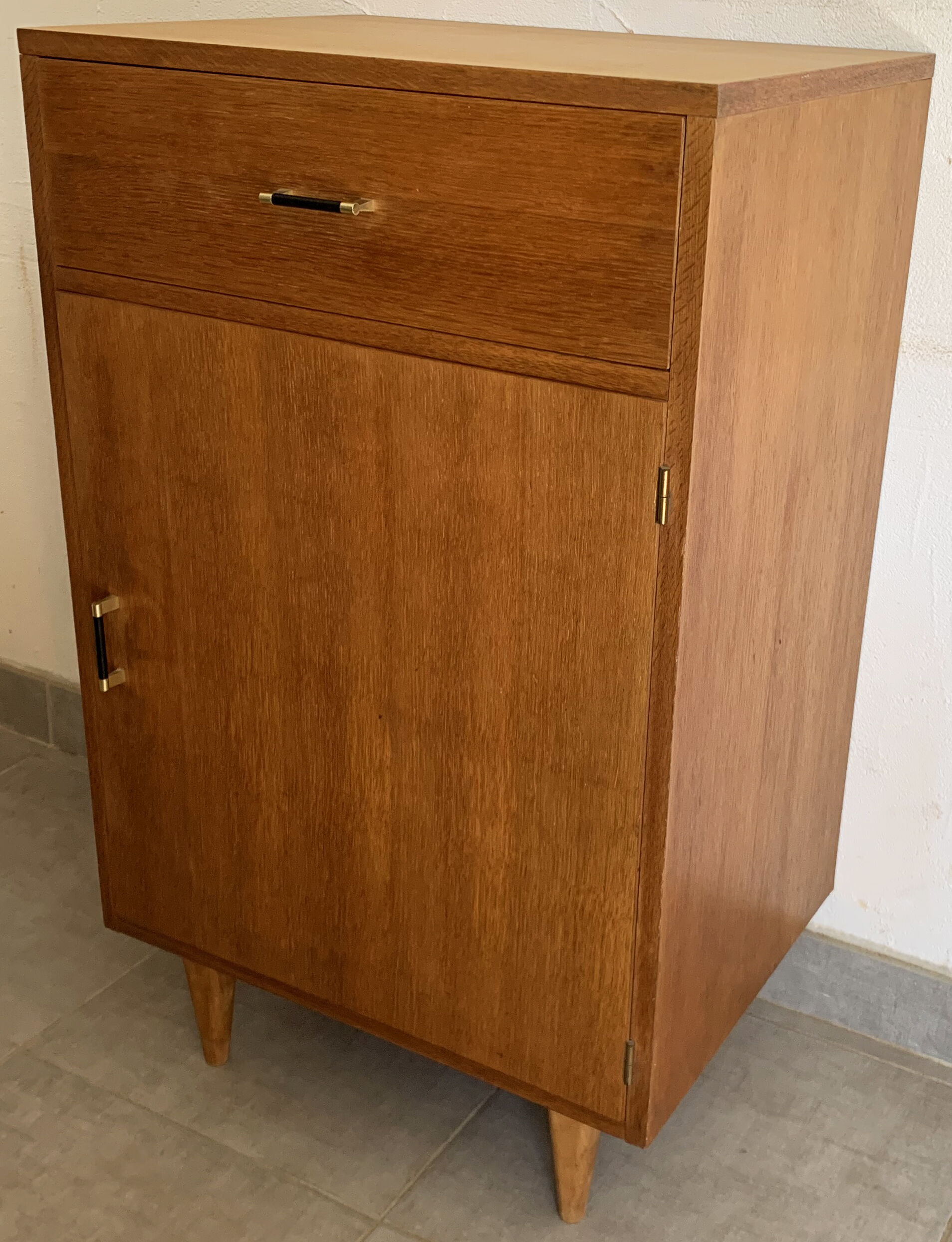 Vintage oak jam maker from the 50s