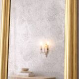 Louis-Philippe mirror in gilded wood — early 20th century, 85 cm