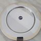 Alessi Ettore Sottsass / Serving plate stainless steel 18/10 and gold NG5100