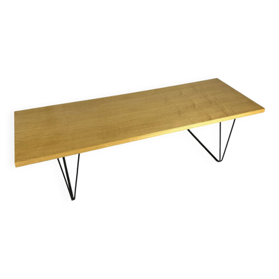 Table basse de Pierre Paulin modèle CM191 édition Thonet