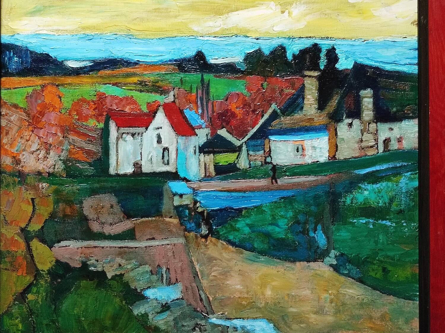 Tableau par Marcel de Quevauvilliers