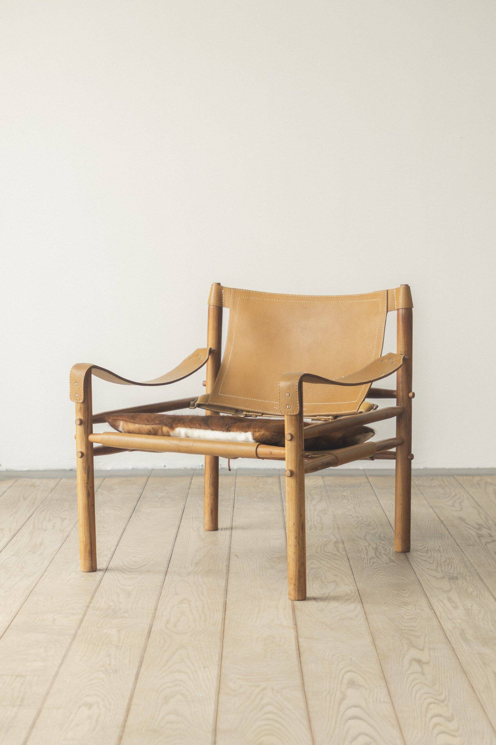 Fauteuil Sirocco en palissandre d'Arne Norell