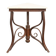 Antique Thonet design side table from the early 20th century with a natural stone top