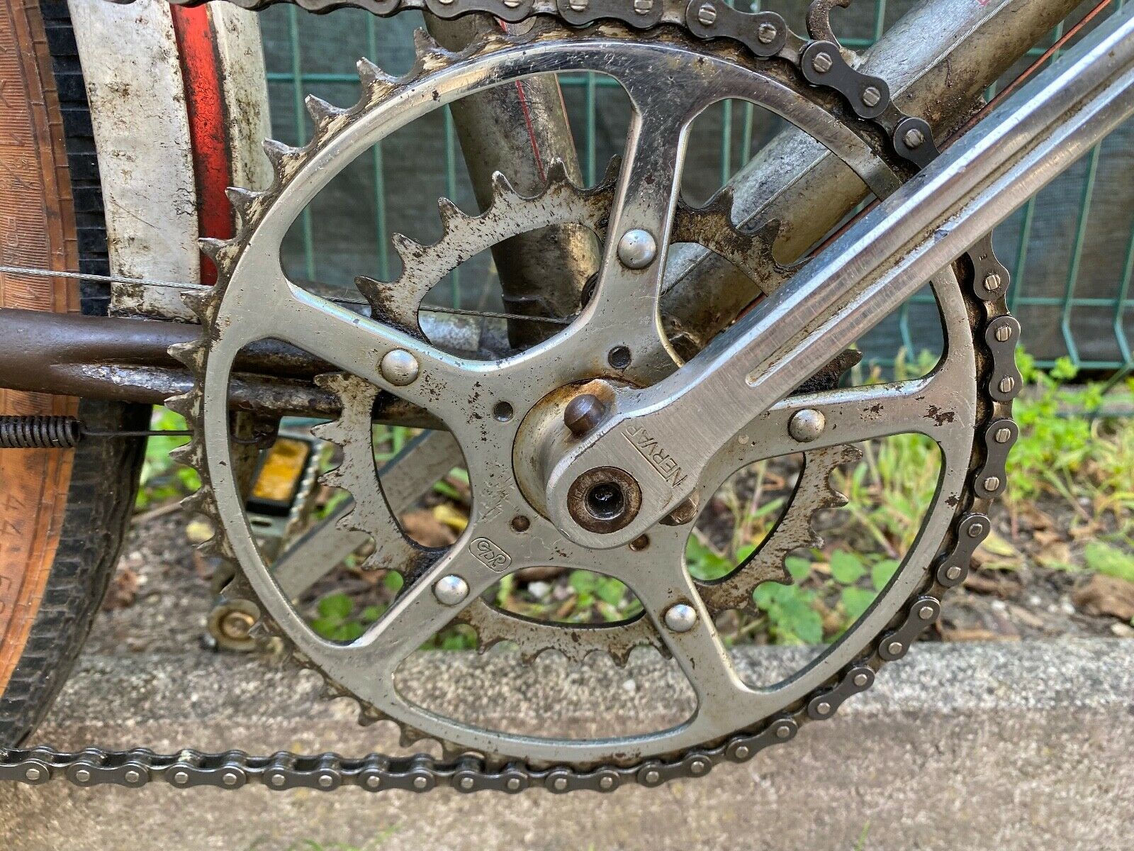 Old blondin sport bike 1950
